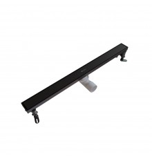 Душевой трап линейный Knotlor SDRW0700BL, матовый черный