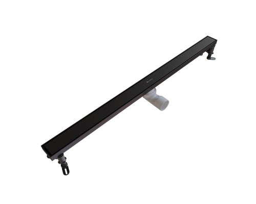 Душевой трап линейный Knotlor SDRW0900BL, матовый черный