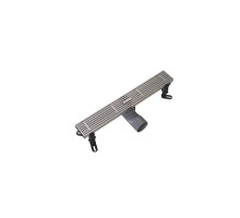 Душевой трап линейный Knotlor SDRW0400LBS, матовая сталь