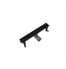 Душевой трап линейный Knotlor SDRW0400LBL, матовый черный