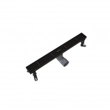 Душевой трап линейный Knotlor SDRW0500LBL, матовый черный