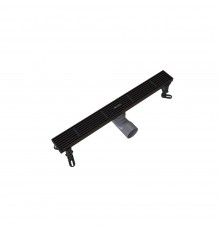 Душевой трап линейный Knotlor SDRW0500LBL, матовый черный