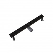 Душевой трап линейный Knotlor SDRW0600LBL, матовый черный