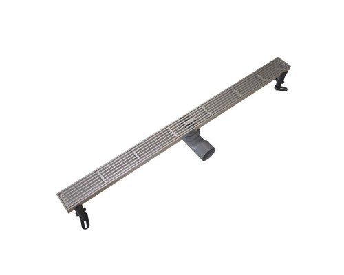 Душевой трап линейный Knotlor SDRW0800LBS, матовая сталь