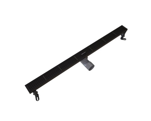 Душевой трап линейный Knotlor SDRW0800LBL, матовый черный