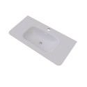 Раковина встраиваемая Knotlor ГРАЦИЯ FWB110900WY, матовый белый, 90 см