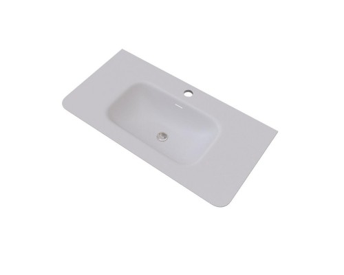 Раковина встраиваемая Knotlor ГРАЦИЯ FWB110900WY, матовый белый, 90 см