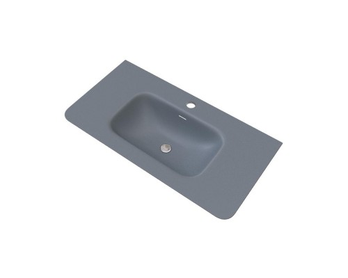 Раковина встраиваемая Knotlor ГРАЦИЯ FWB110900GRM, графит, 90 см