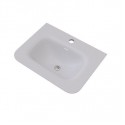Раковина встраиваемая Knotlor ЦВЕТЕНИЕ FWB310600WY, матовый белый, 60 см