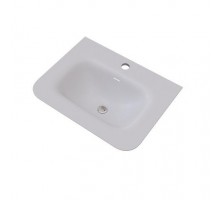 Раковина встраиваемая Knotlor ЦВЕТЕНИЕ FWB310600WY, матовый белый, 60 см