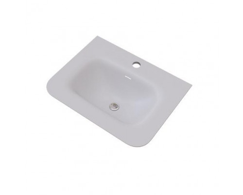 Раковина встраиваемая Knotlor ЦВЕТЕНИЕ FWB310600WY, матовый белый, 60 см