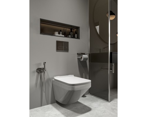 Унитаз подвесной Knotlor WC545WG, белый