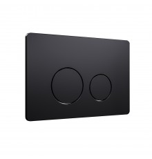 Клавиша смыва Knotlor BIS107BL, черный  (серия 1)