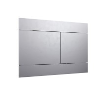 Клавиша смыва Knotlor BIS108BS, хром  (серия 1)