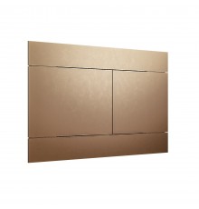 Клавиша смыва Knotlor BIS108RB, бронза  (серия 1)