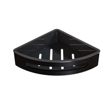 Угловая подвесная полка для душа Knotlor CS105BL, черный