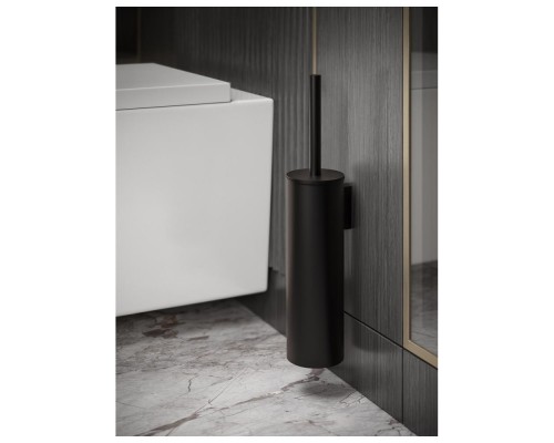 Ершик для унитаза Knotlor TB105BL, черный