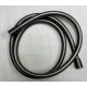 Шланг для душа Knotlor LA-03/GM, 150 см, вороненая сталь