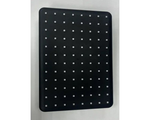 Верхний душ KNOTLOR LA-10/BL, черный
