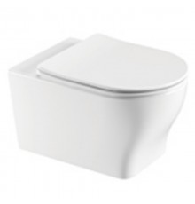 Унитаз подвесной KNOTLOR Синтез WC535PWG, белый глянец