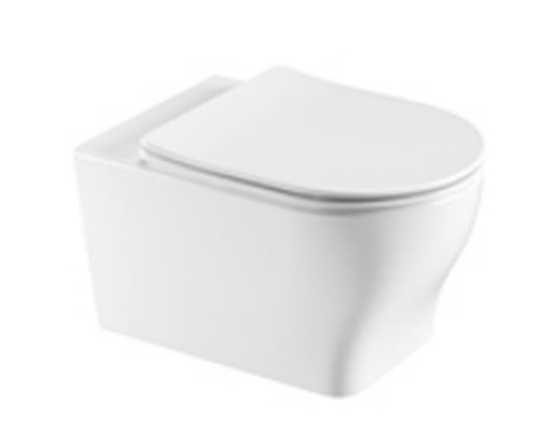 Унитаз подвесной KNOTLOR Синтез WC535PWG, белый глянец