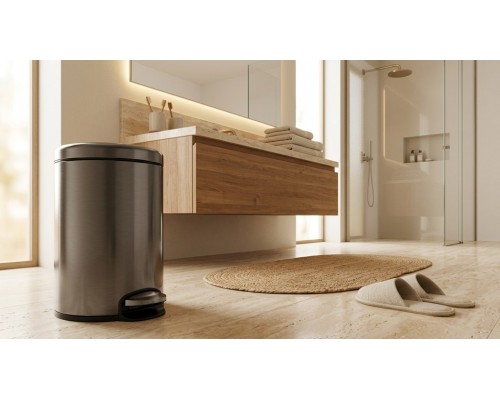 Ведро KNOTLOR TC05LGM, вороненая сталь