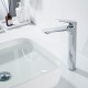 Смеситель для раковины высокий Shevanik S4211, хром