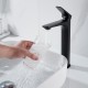 Смеситель для раковины высокий Shevanik S4211H, черный