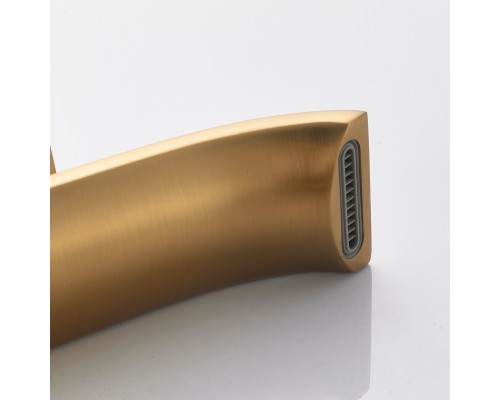 Смеситель для раковины Shevanik S4101G, золотой сатин