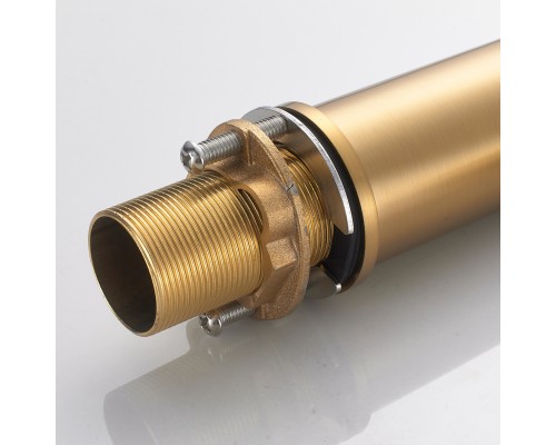 Смеситель для раковины Shevanik S4101G, золотой сатин