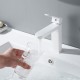 Смеситель для раковины Shevanik S4501C, белый