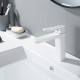 Смеситель для раковины Shevanik S4501C, белый