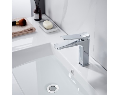 Смеситель для раковины Shevanik S4601, хром
