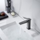 Смеситель для раковины Shevanik S4601T, оружейная сталь