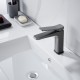 Смеситель для раковины Shevanik S4601T, оружейная сталь