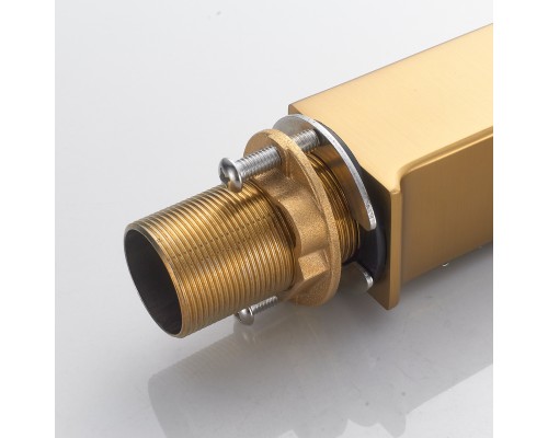 Смеситель для раковины Shevanik S4401G, золотой сатин