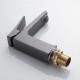 Смеситель для раковины Shevanik S4401T, оружейная сталь