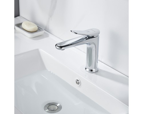 Смеситель для раковины Shevanik S4701, хром