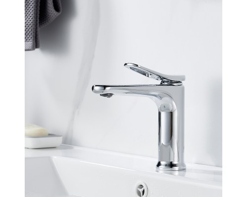 Смеситель для раковины Shevanik S4701, хром