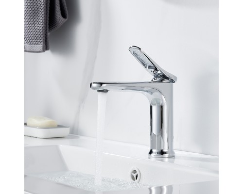 Смеситель для раковины Shevanik S4701, хром