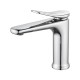 Смеситель для раковины Shevanik S4701, хром