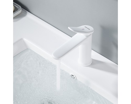 Смеситель для раковины Shevanik S4701C, белый