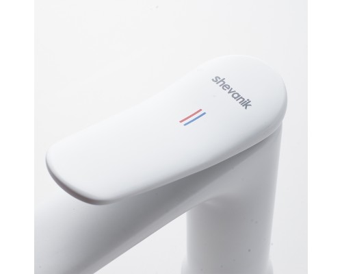 Смеситель для раковины Shevanik S4701C, белый