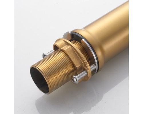 Смеситель для раковины Shevanik S4701G, золотой сатин