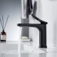 Смеситель для раковины Shevanik S4701H, черный