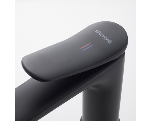 Смеситель для раковины Shevanik S4701H, черный