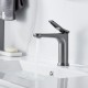 Смеситель для раковины Shevanik S4701T, оружейная сталь