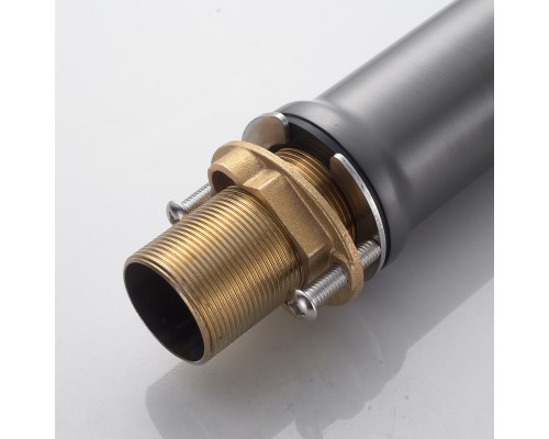 Смеситель для раковины Shevanik S4701T, оружейная сталь