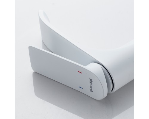 Смеситель для раковины Shevanik S4101C, белый