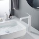Смеситель для раковины высокий Shevanik S4111C, белый